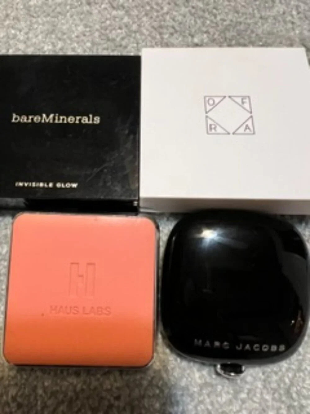 Almost New Full-Size Blush Highlighter 4-Piece Bundle - Haus Labs, Marc JAcobs